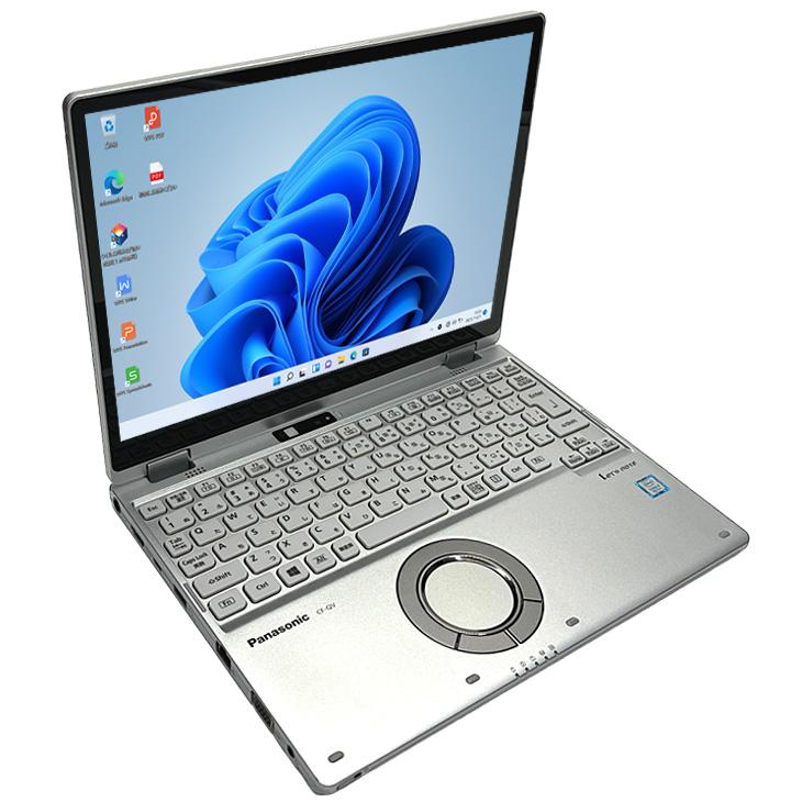 中古パソコン】Panasonic CF-QV8 中古 レッツ OS Office 2in1