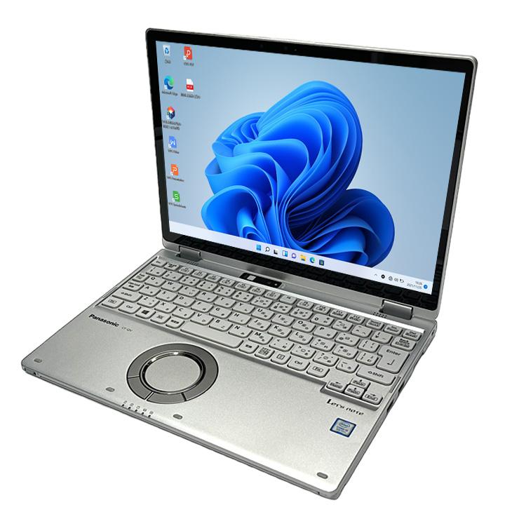 中古パソコン】Panasonic CF-QV8 中古 レッツ OS Office 2in1