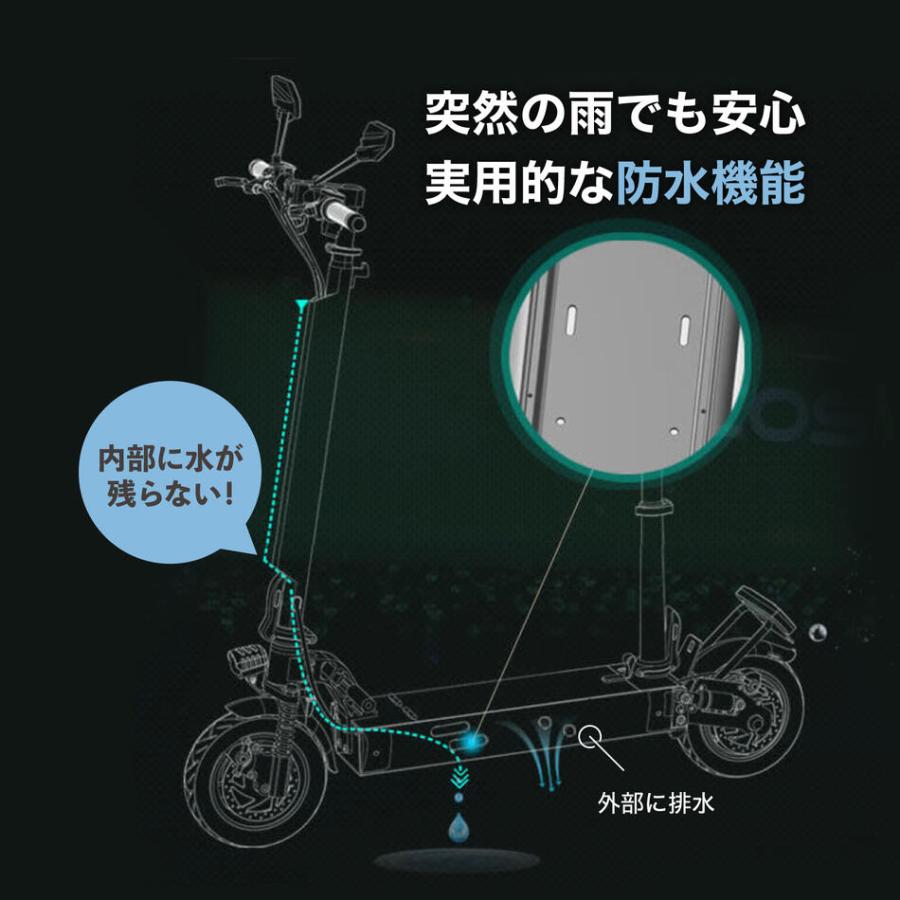 COSWHEEL 【特例特定小型原付】 サドル付き 電動キックボード 公道走行