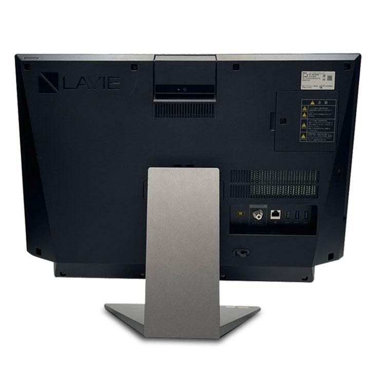 NEC LAVIE Desk DA770/KAB 中古 一体型デスク 地デジ Office Win10 or Win11 キーマウス[Core i7 8550U 16GB SSD1TB Blu-ray カメラ 23.8型 黒]：良品｜whatfun｜10