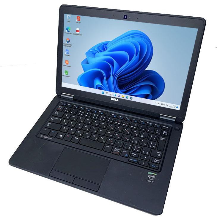 デル ノートパソコン Dell LATITUDE E7250/中古特価良品 DELL 12.5型 Latitude E7250 中古 選べるカラー Office Win10 or