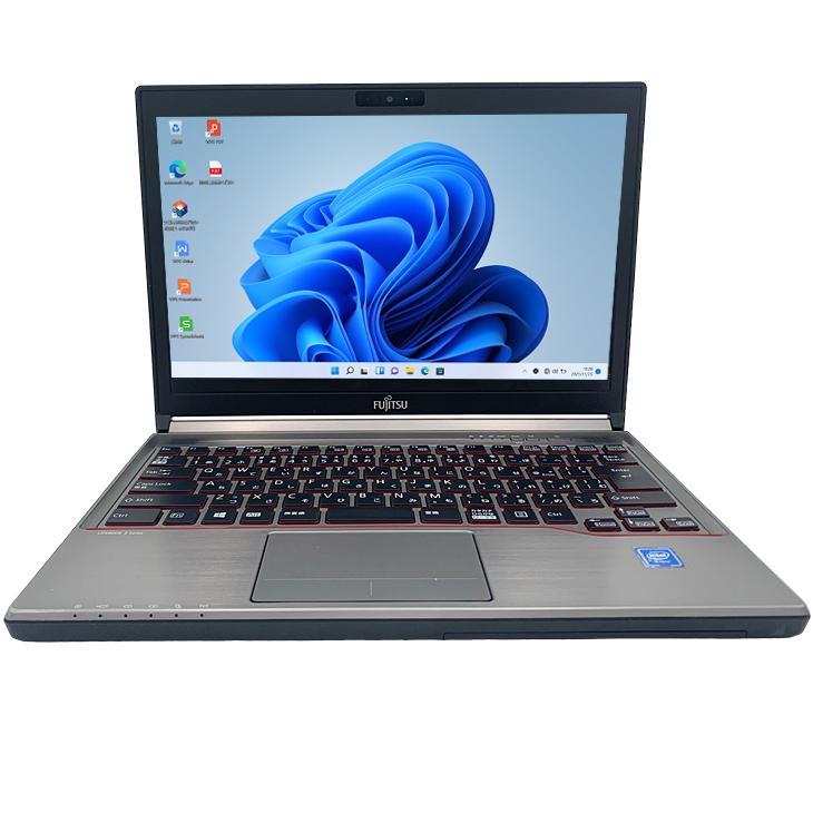 日本製 ノートパソコン 中古良品 13.3型 FUJITSU 富士通 E736/M 第6