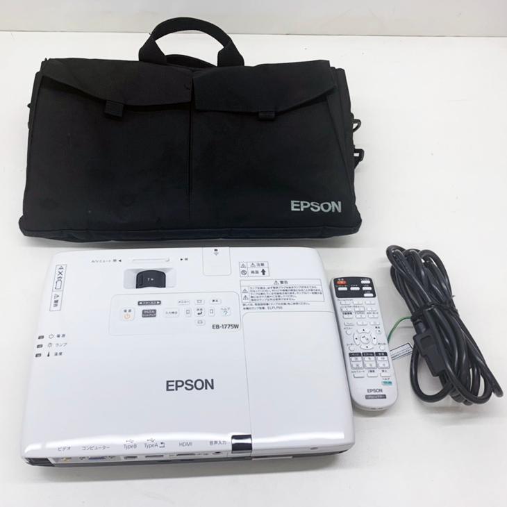 エプソン EPSON 液晶プロジェクター EB-1775W 使用190時間以下 エプソン EPSON 液晶プロジェクター EB-1775W 使用190時間以下