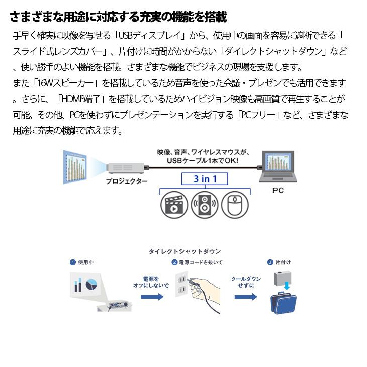 エプソン（EPSON） 液晶プロジェクター EB-2265U 5500lm WUXGA 3LCD