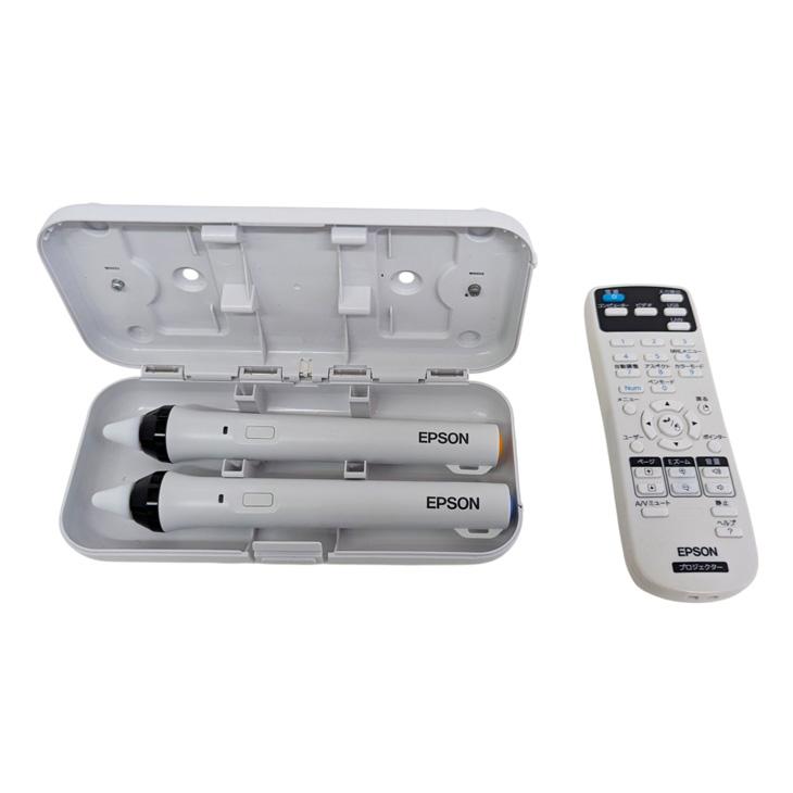 EPSON EB-536WT プロジェクター 本体 取り付け金具付き① EPSON 電子黒板機能内蔵 液晶プロジェクター EB-536WT 3400lm WXGA
