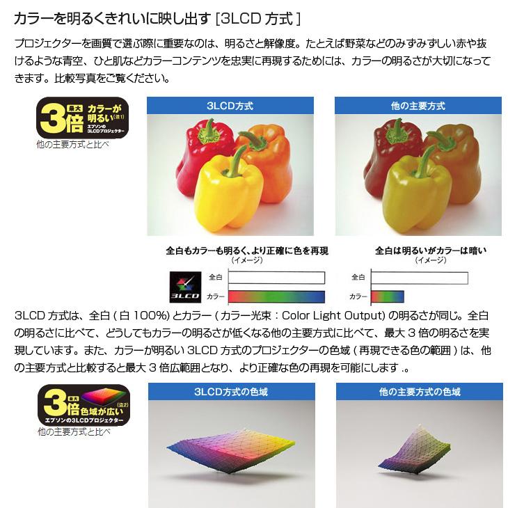 EPSON 液晶プロジェクター EB-685W 3500lm WXGA 超短焦点 壁掛け対応