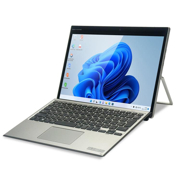 【中古パソコン】HP Elite x2 G4 中古 2in1タブレット Win11 着脱式キーボード [Core i5 8265U メモリ8GB SSD256GB 無線 カメラ 13型]:良品の画像