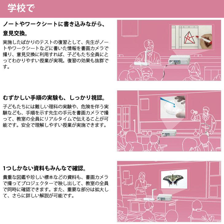 【中古】EPSON ビジネスプロジェクター ELPDC07 書面カメラ 最大8倍デジタルズーム/最大撮像サイズB4　ソフトケース：良品 | エプソン | 03