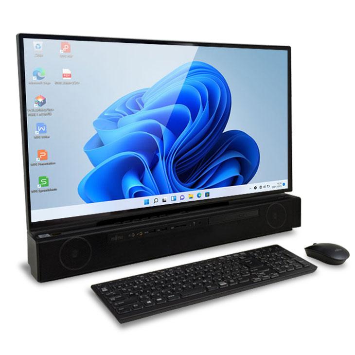 富士通（FUJITSU） ESPRIMO FH90/D2 中古 一体型 Office Win11home