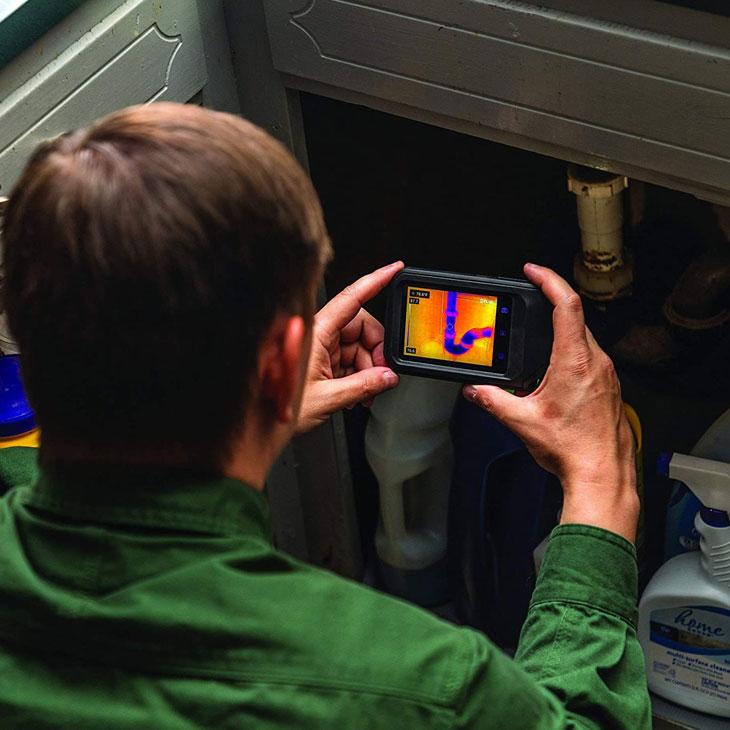 FLIR（フリアー） FLIR C3-X サーモグラフィカメラ Wi-Fi付き 300°まで