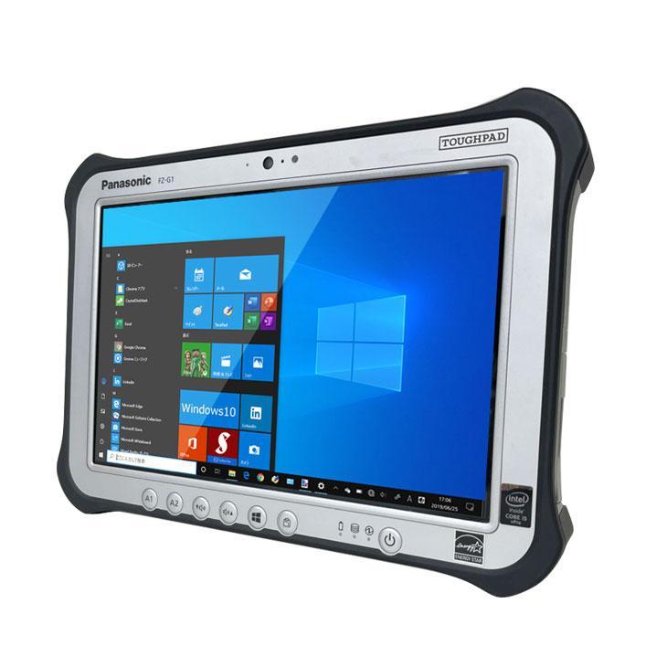Let's note Panasonic TOUGHPAD タフパッド FZ-G1 中古 Win10 防塵