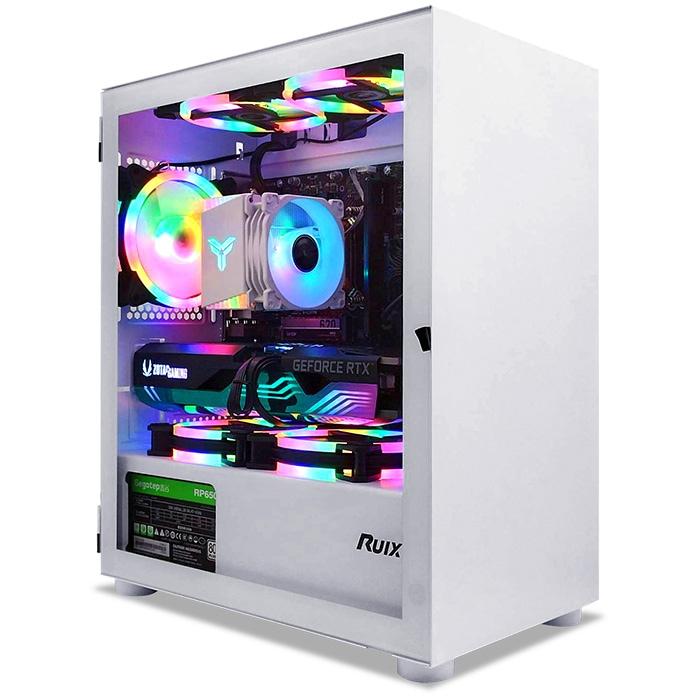 【即納激安】RTX4060Ti搭載ゲーミングPCフルセット✨新品ケース✨白 即納激安】RTX4060Ti搭載ゲーミングPCフルセット✨新品ケース✨白