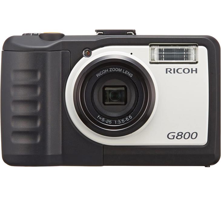 【動作確認済み】RICOH G800 デジタルカメラ　リコー　防水・防塵 リコー 【新品バッテリー付】RICOH G800P 改ざん防止 デジタル
