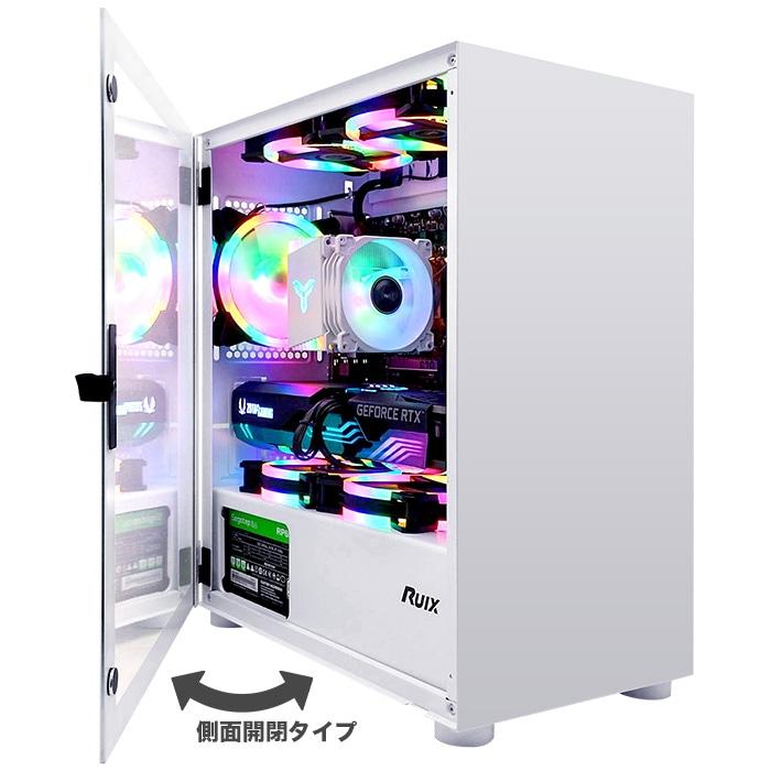 【格安】SSSランクi7&RTX2060搭載ゲーミングPCフルセットホワイト PASOUL ゲーミングPC ホワイト GeForce RTX2060 第14世代 Corei5