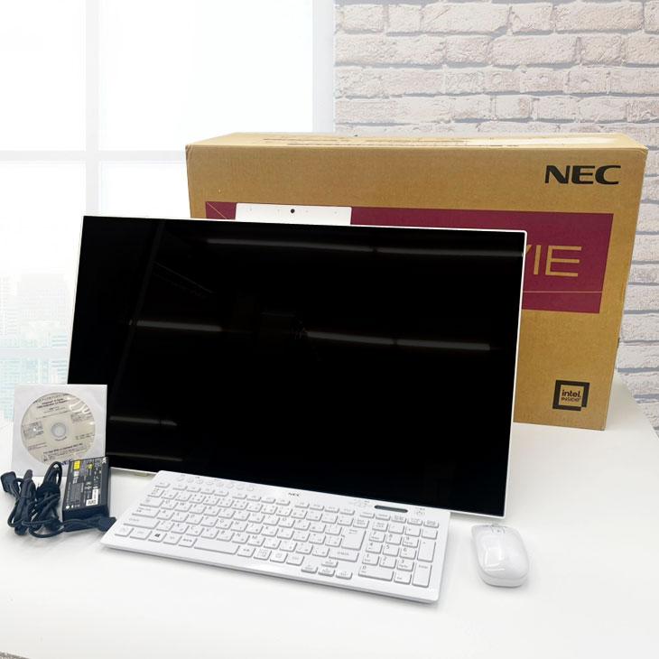 NEC LAVIE Direct HA PC-GD187CEAH 中古 一体型  Office Win10 or Win11 純箱　キーマウス[Core i7 10510U 16GB SSD1TB マルチ カメラ 27型 ホワイト]：美品｜whatfun｜13
