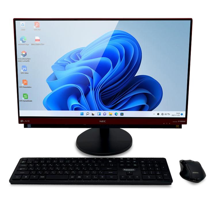 NEC LAVIE PC-GD359ECAB 中古 一体型デスク Office Win10 or