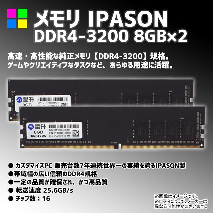 ゲーミングPC デスク COMBAT ZONE S7 RTX4070 第13世代 Corei7 13700F Windows10 or Windows11 NVMe M.2 SSD500GB メモリ16GB ゲーミング eスポーツ PASOUL 煌｜whatfun｜21