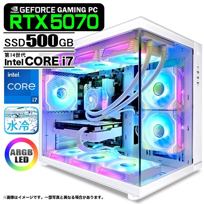 PASOUL ゲーミングPC デスクトップ 海景房 GMQ360 ホワイト GeForce