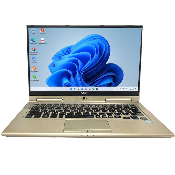 NEC Lavie Direct HZ GN276W/1GA 中古 ノート タッチ Office Win10［Core i7 7500U 8GB 256GB カメラ 13.3型 ゴールド］：良品｜whatfun｜09