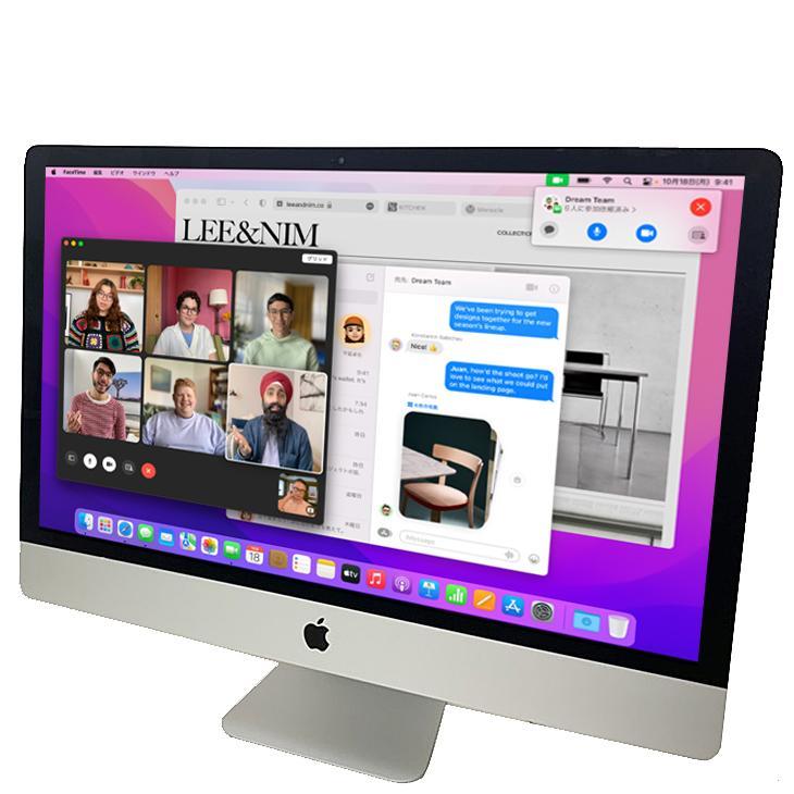 imacの27インチです/型番はMK462J/Aです Apple iMac 27インチ Retina 5Kディスプレイモデル MK462J/A