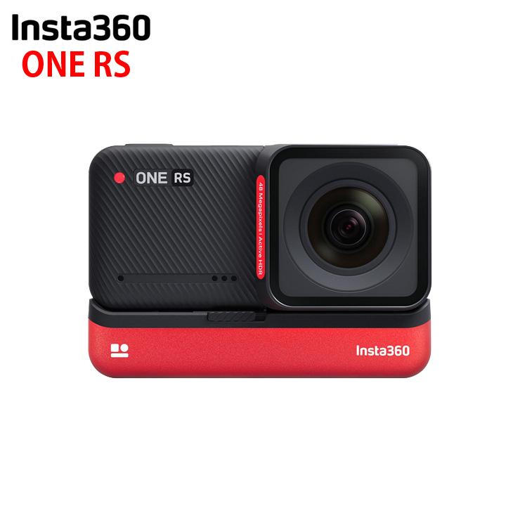 Insta360 ONE RS 4K版 CINRSGP/E アクションカメラ 水深5m防水機能 4K広角レンズ バッテリーベース マウントブラケット Wi-Fi | FUJIFILM | 01