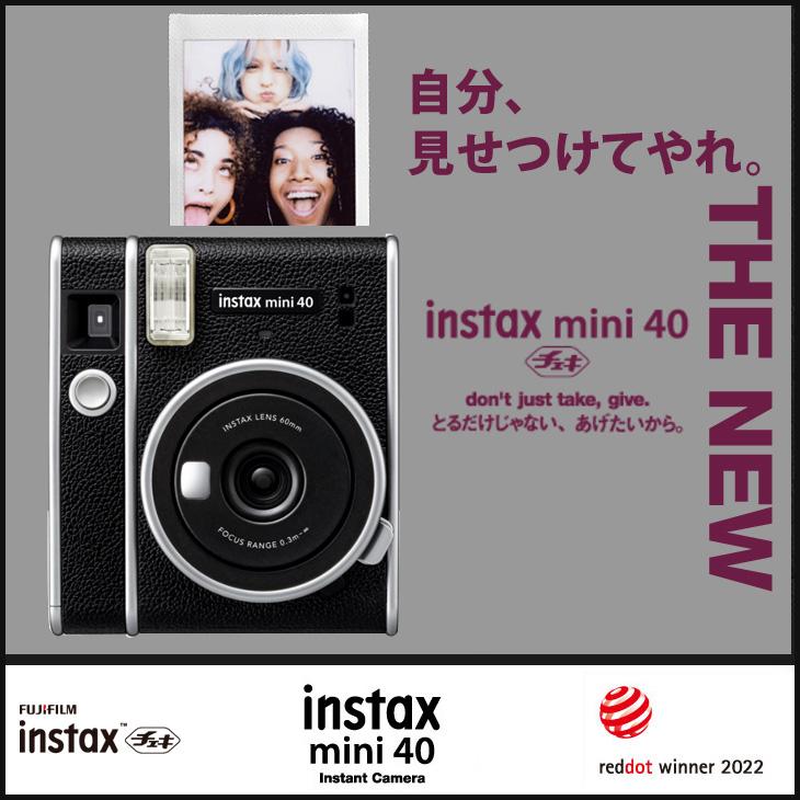 FUJIFILM 【箱入り美品】FUJIFILM チェキ instax mini40 INS