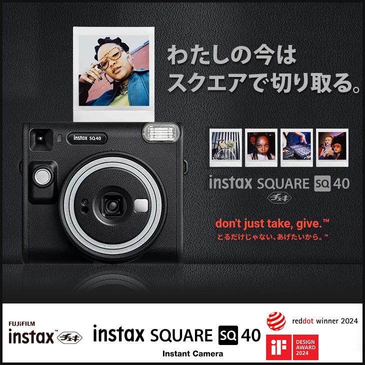 FUJIFILM 【未使用品】FUJIFILM チェキ instax SQUARE SQ40 スクエア 
