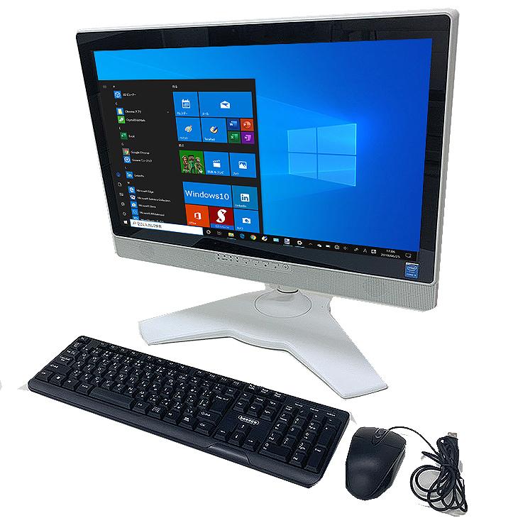 EPSON JE110-VIDA 中古 高速大容量SSD搭載 一体型デスク Office Win10 