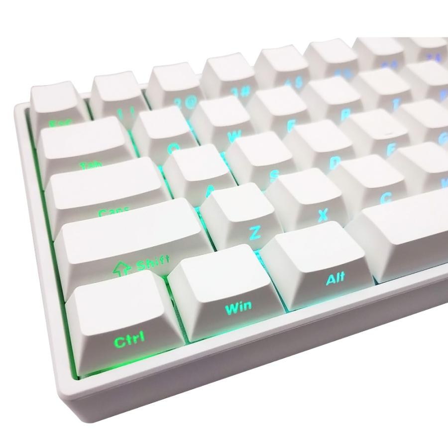 LAZOS IROK ゲーミングキーボード ND63 PRO ホワイト ラピッドトリガー