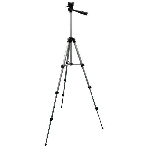 Lazos ラソス 水準器搭載 ４段伸縮 レバーロック式 アルミ三脚 スマホ用ホルダー 付 |  | 01