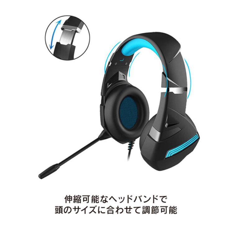 新品未使用品】LAZOS ゲーミングヘッドセット L-GH-BL L-GH-R 高音質