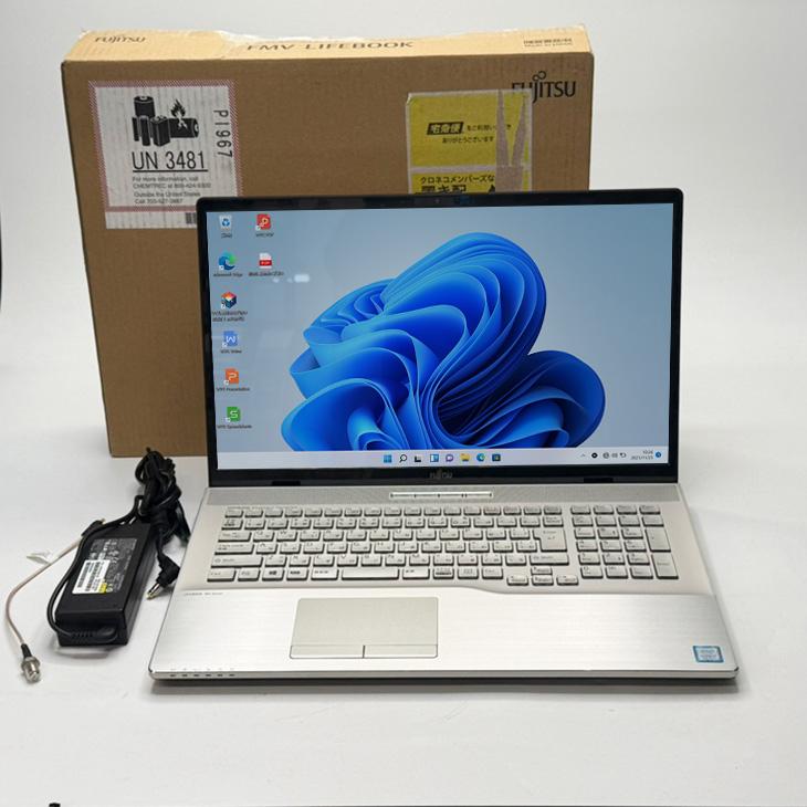 LIFEBOOK FJITSU 富士通 WN1/D2 FMVWD2N17D 中古 Office Win11 地デジ