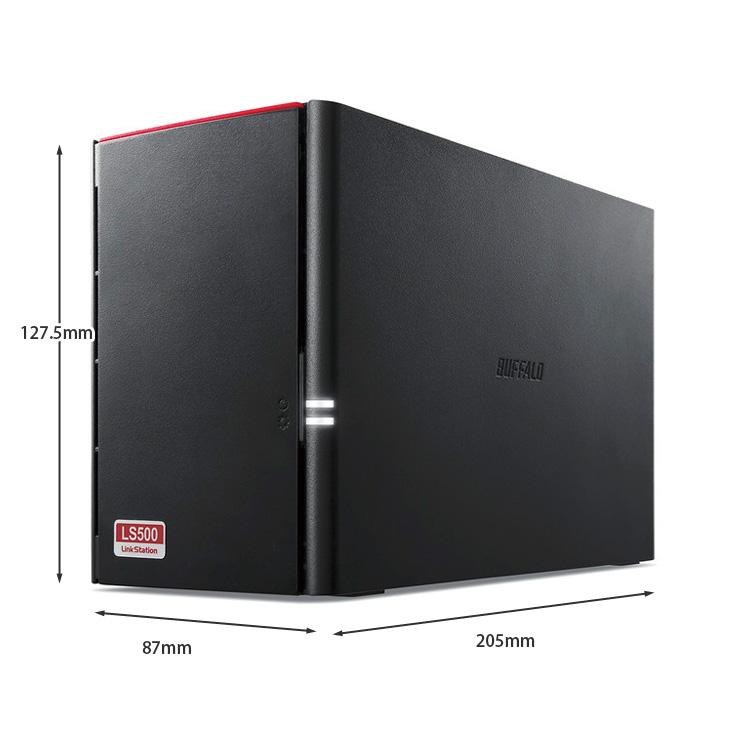 Synology（シノロジー） 【中古】BUFFALO LinkStation LS520DN0802B