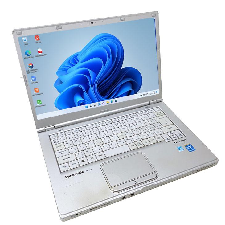 Panasonic CF-LX3 中古 レッツノート 選べるカラー Office Win10 or Win11   第4世代[Core i5 4300U 8GB SSD256GB マルチ 無線 カメラ 14型 ] ：良品｜whatfun｜03