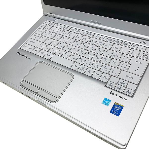 Panasonic CF-LX3 中古 ノート 選べるカラー Office Win10 第4世代  [Core i7 4600U 8GB SSD512GB マルチ カメラ BT 14型]：良品｜whatfun｜13