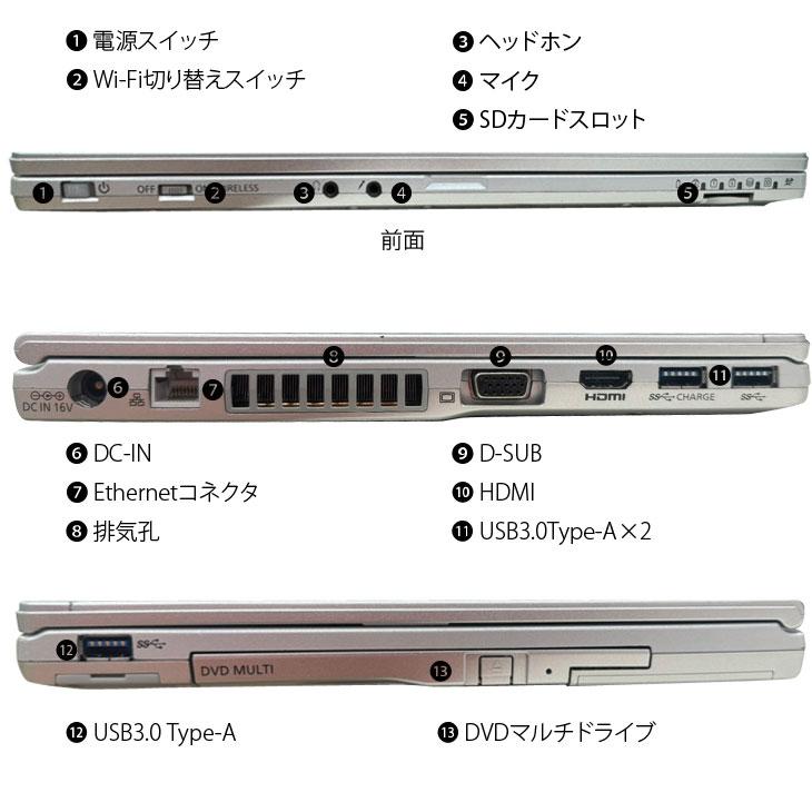 Win11搭載 CF-LX6 メモリ8GB SSD256GB Amazon.co.jp: 【整備済み品】 【Microsoft Office 2019＆Win 11