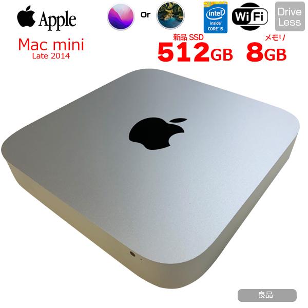 Mac mini Apple MGEQ2J/A A1347 Late 2014 小型デスク 選べるOS Mac mini Apple MGEQ2J/A A1347 Late 2014 小型デスク 選べるOS