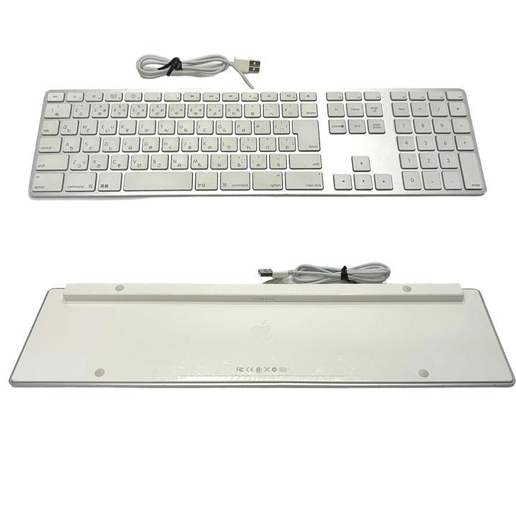 Apple 【中古】Apple アップル 純正 Apple Keyboard with Numeric