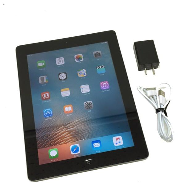 Apple iPad 2 MC769J/A Wi-Fiモデル 16GB [ A5 1Ghz 16GB(SSD) 9.7インチ iOS 9.3.5  Black] ：良品