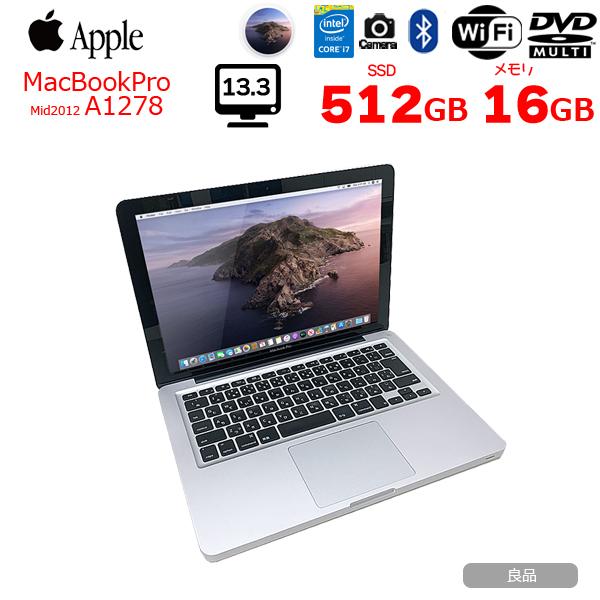 MacBook Pro Apple 13.3inch MD102J/A A1278 Mid 2012 [core i7 MacBook Pro Apple 13.3inch MD102J/A A1278 Mid 2012 [core i7