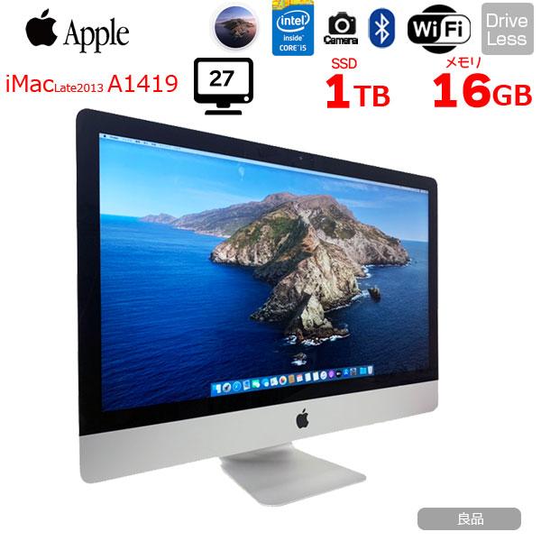 iMac（Apple） 【SSD換装済】Apple iMac 27inch ME089J/A A1419