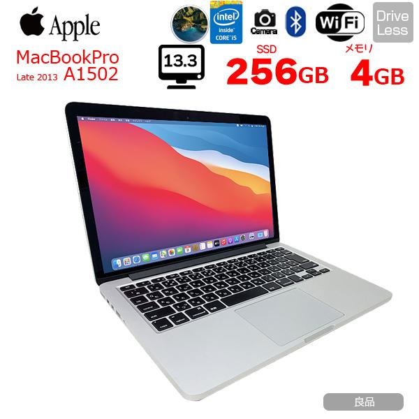 MacBook Pro Retina 13インチ Late2013 ME864J/A A1502 おまけ付 MacBook Pro 【新品バッテリに交換済】Apple 13.3inch ME864J/A A1502