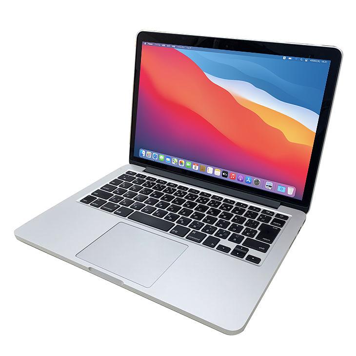 「MacBook Pro Retina 13インチ Late 2013 ME864J/A」高細密Retinaディスプレイ搭載 / Core i5搭載 /メモリー4GB / SSD-256GB / MacOS(Big Sur)&Office2019とWin10＆Office2010の選択起動可能 / Webカメラ / Bluetooth / 無線LAN / バッテリー使用可（充放電回数141回、状態表示：正常）/ 中古品 MacBook Pro (Retina, 13-inch, Late 2013) - 技術仕様 - Apple
