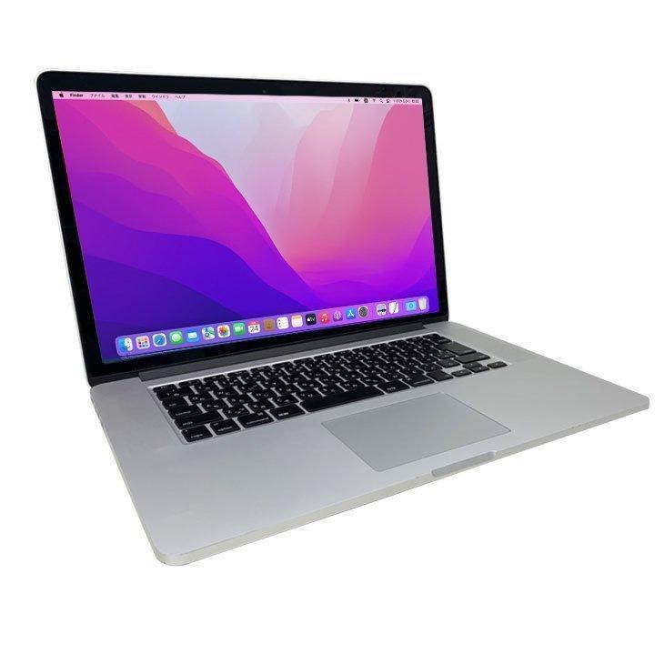 Apple MacBook Pro 15.4inch MJLQ2J/A A1398 Mid 2015 選べるOS Monterey or Bigsur [core i7 4770HQ 16G SSD256GB 無線 BT カメラ 15.4インチ ] ：良品｜whatfun｜03