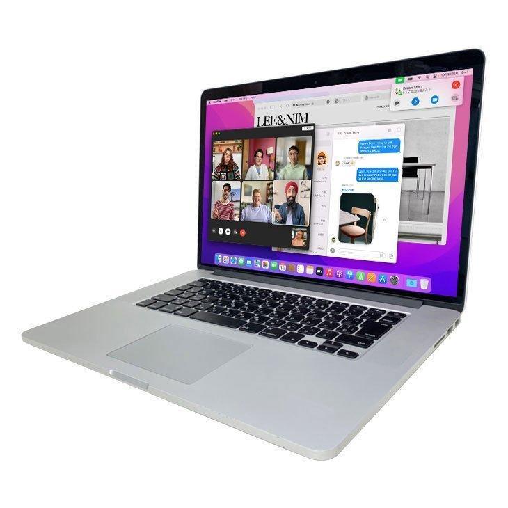 Apple MacBook Pro 15.4inch MJLQ2J/A A1398 Mid 2015 選べるOS Monterey or Bigsur [core i7 4770HQ 16G SSD256GB 無線 BT カメラ 15.4インチ ] ：良品｜whatfun｜04