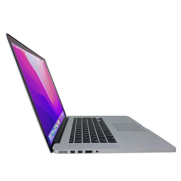 Apple MacBook Pro 15.4inch MJLQ2J/A A1398 Mid 2015 選べるOS Monterey or Bigsur [core i7 4770HQ 16G SSD256GB 無線 BT カメラ 15.4インチ ] ：良品｜whatfun｜05