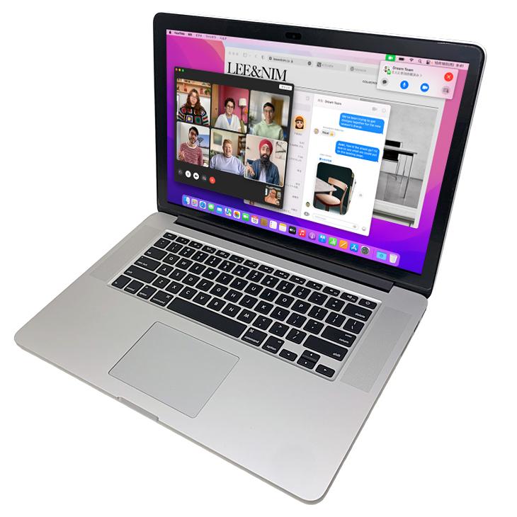 中古パソコンのワットファンApple MacBook Pro Mid 4770HQ 15.4inch
