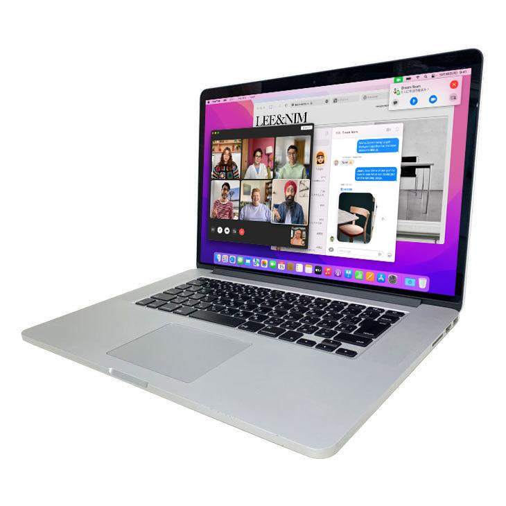 Apple MacBook Pro 15.4inch MJLT2J/A A1398 Mid 2015 選べるOS Monterey or Big Sur [core i7 4870HQ 16G SSD512GB 無線 BT カメラ 15.4 純箱 ] ：良品｜whatfun｜04