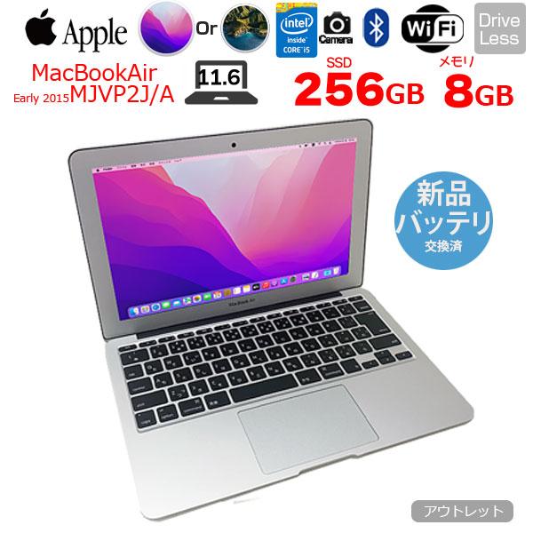 MacBook Air 【新品バッテリに交換済】Apple 11.6inch MJVP2J/A