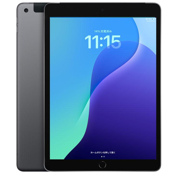 iPad 【中古iPad SIMロック解除済】Apple iPad9 9世代 MK4E3J/A au Wi